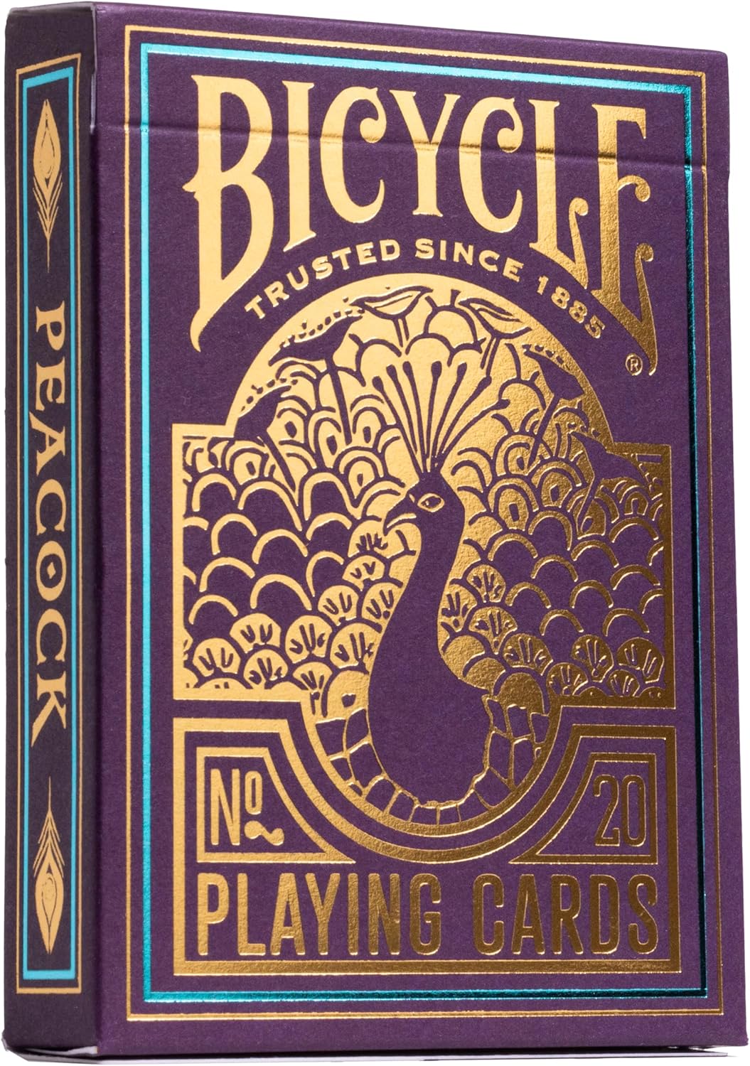 Karty do gry Bicycle Purple Peacock Cartamundi