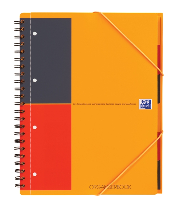 Kołonotatnik Oxford Organiserbook  A4+/80k. linia 100100462