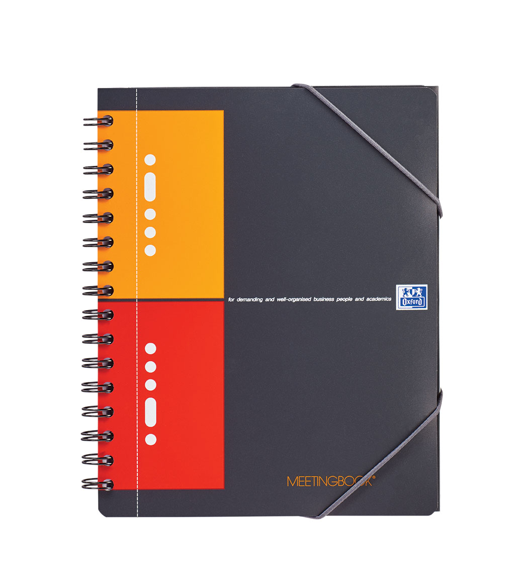 Kołozeszyt A5+/80 Oxford Meetingbook okładka PP