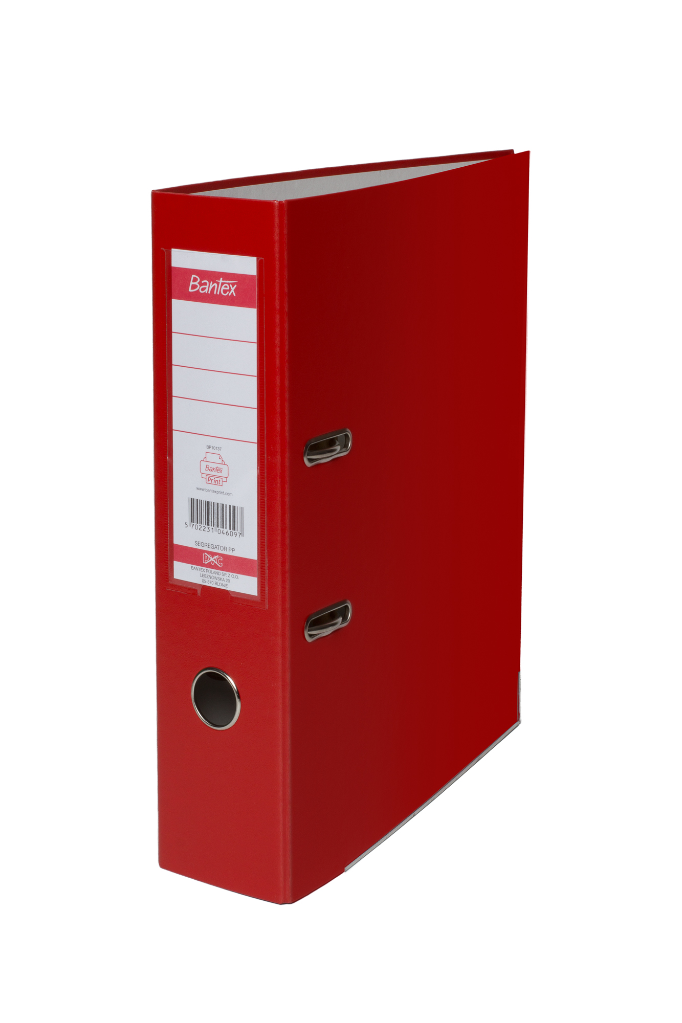 Segregator Bantex A4/50 czerwony