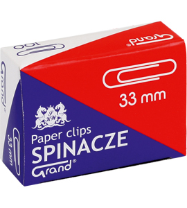 Spinacze okrągłe Grand 33mm/100szt.