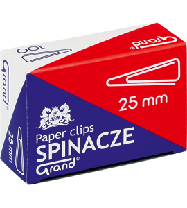 Spinacze trójkątne Grand 25mm/100szt.