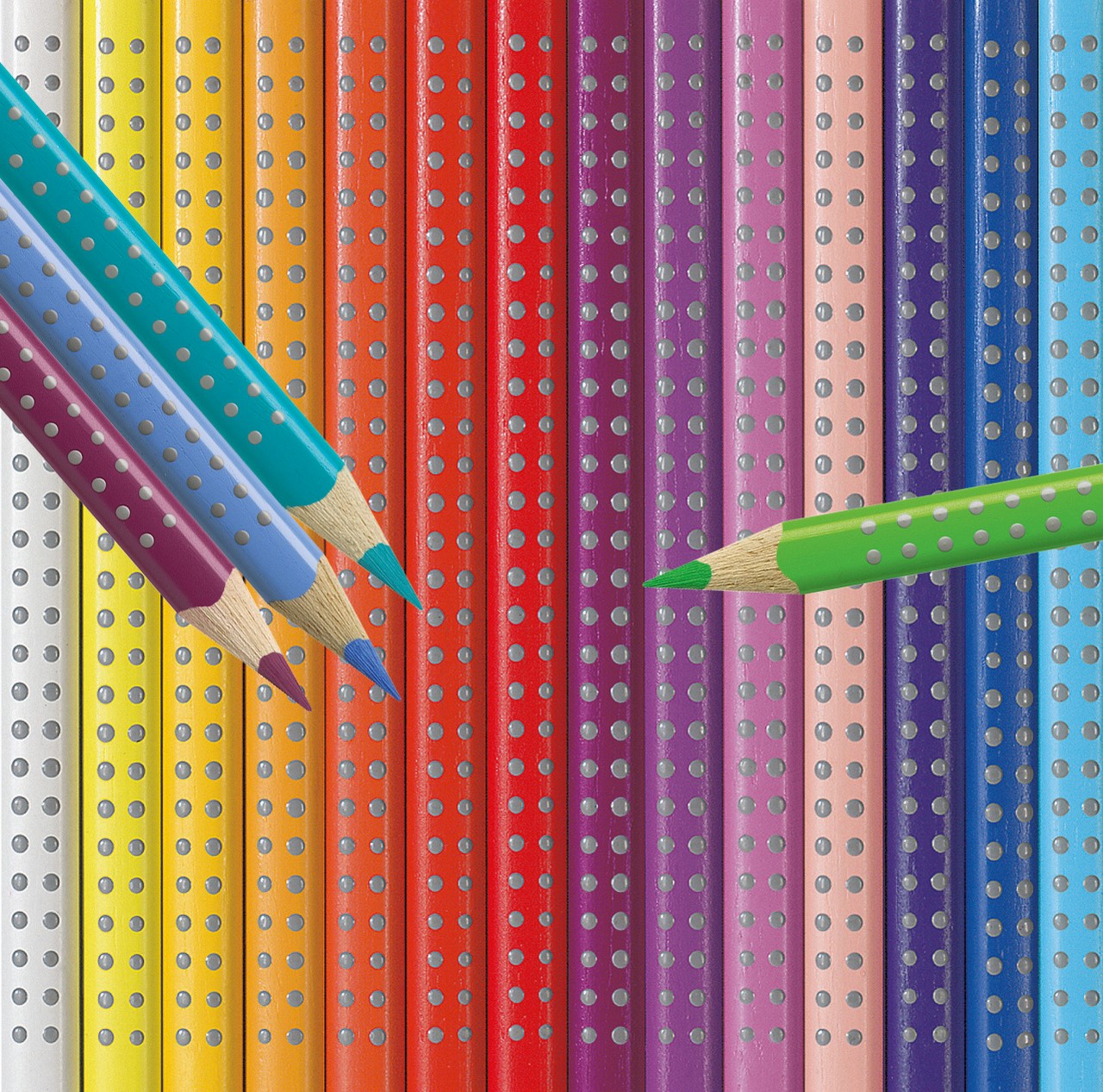 Kredki ołówkowe Grip 24 kolory Faber Castell