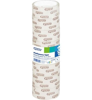 Taśma klejąca 18mmx20m (8) Grand