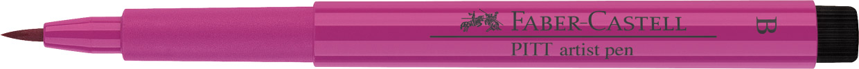 Pisak Pitt Artist Pen Brush Middle Purple Pink