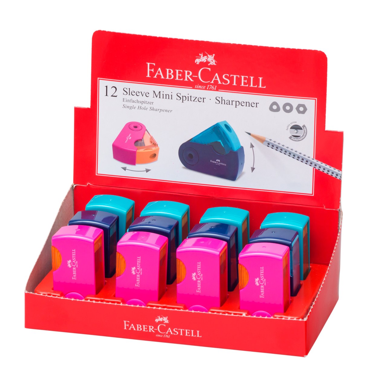 Temperówka Sleeve mini kolory Trend Faber Castell