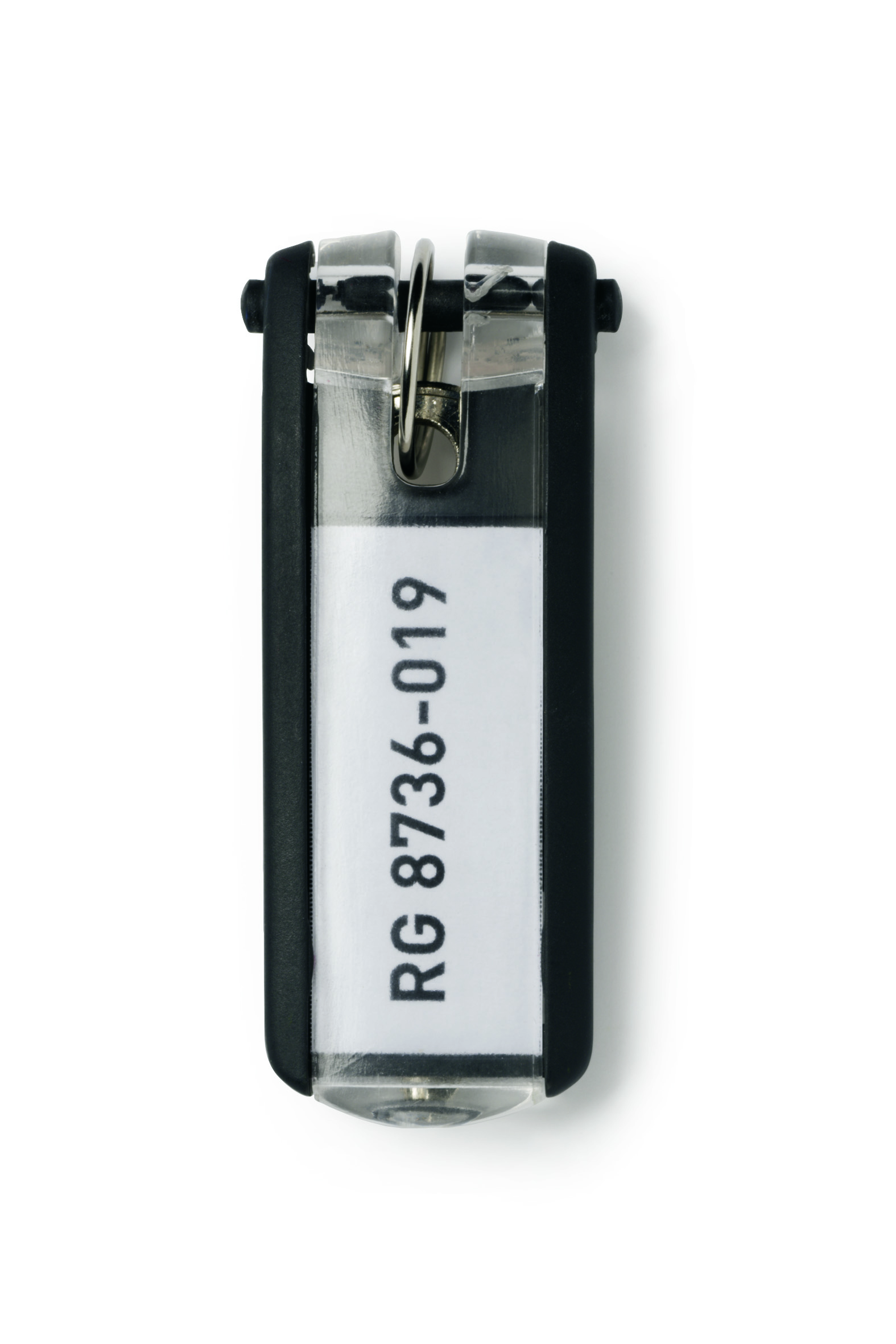 Zawieszka do klucza Durable czarna (6 szt)