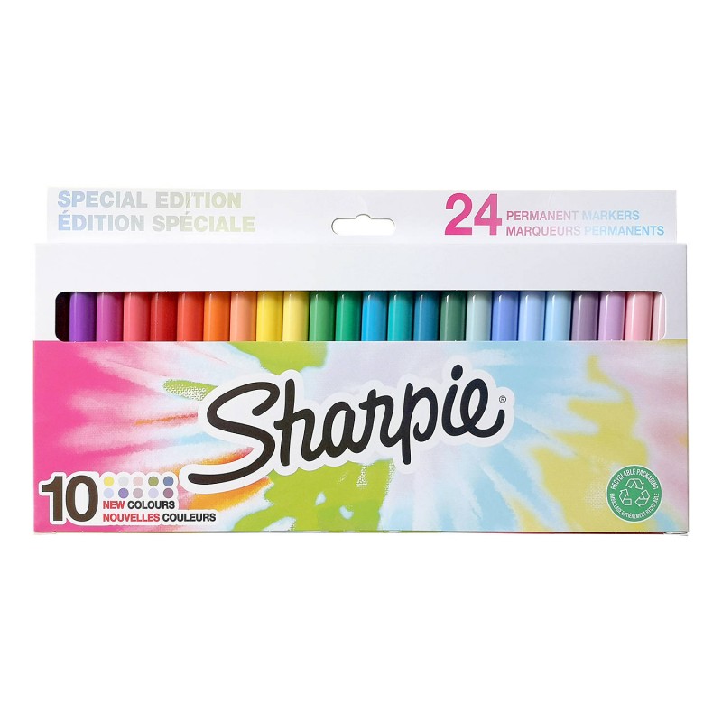 Zestaw 24 markerów kreatywnych Sharpie Fine