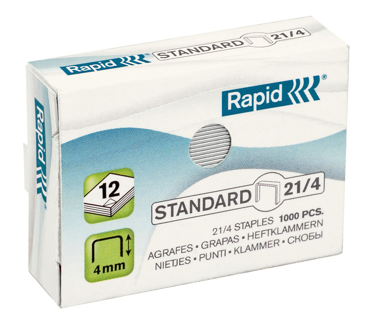 Zszywki Rapid Standard 21/4 (1000 szt.)