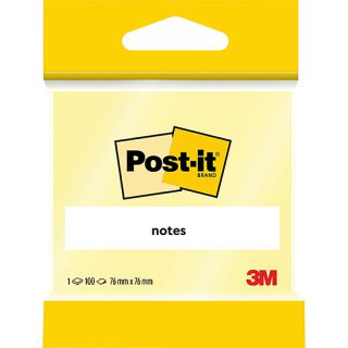 Karteczki samoprzylepne Post-it ® 6820 76x76mm 100 kartek żółte 7100172243