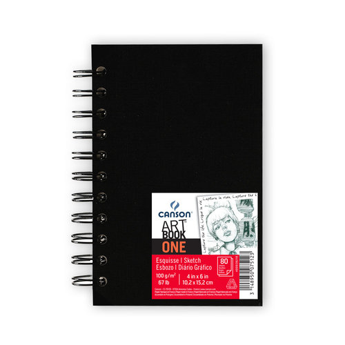 Szkicownik Artbook One 10,5x15,2cm/80ark 100g Canson 400039210
