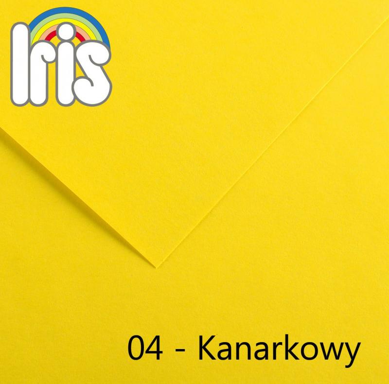 Karton A3 185g/50k. żółty 04/ Iris 200040183
