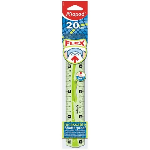 Linijka 20cm Maped Flex z uchwytem