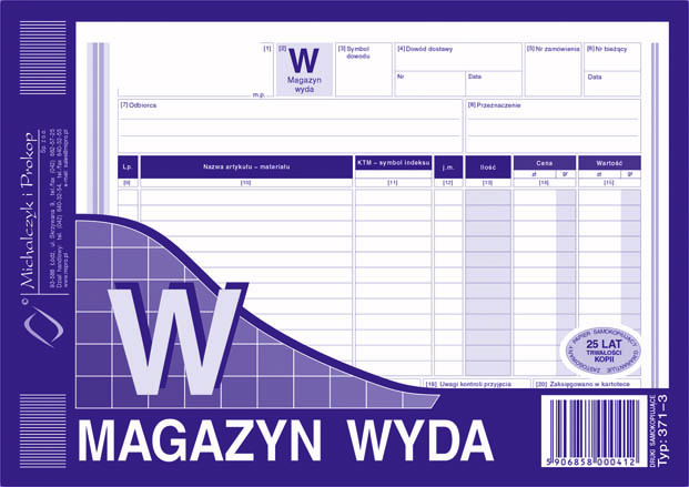 Magazyn wyda MIP 371-3  A5