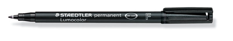Foliopis Staedtler Lumocolor czarny F