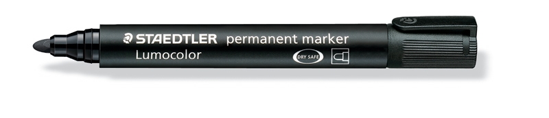 Marker permanentny Staedtler S352 okrągły czarny S 352-9