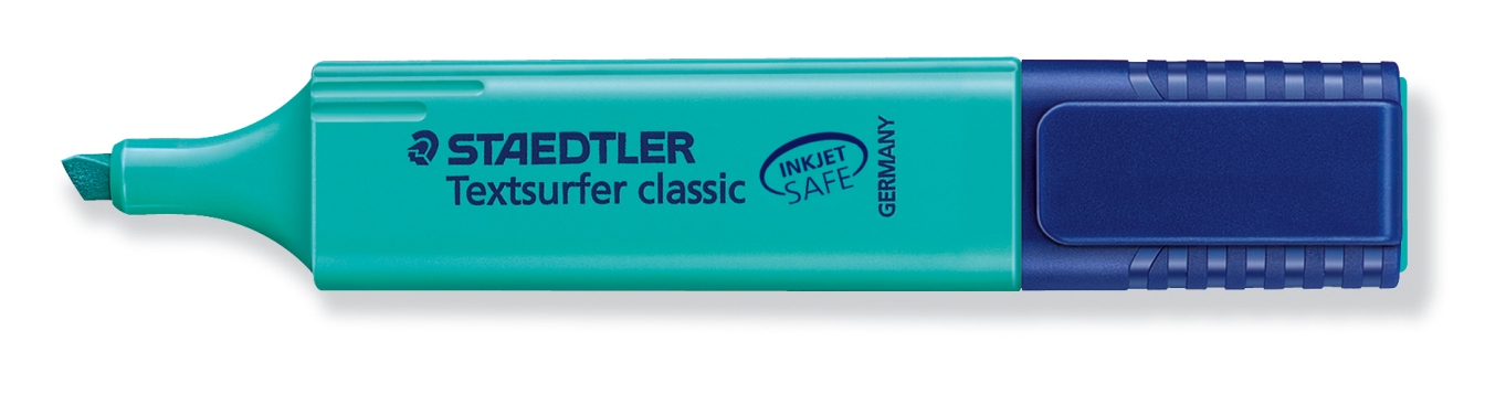 Zakreślacz Staedtler Textsurfer turkusowy