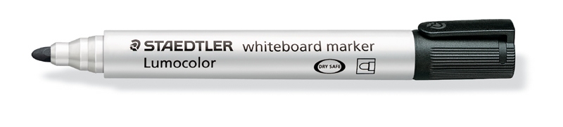 Marker suchościeralny Staedtler okrągły czarny S 351-9