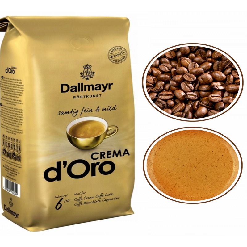 KAWA Dallmayr Crema d"Oro ziarnista 1kg