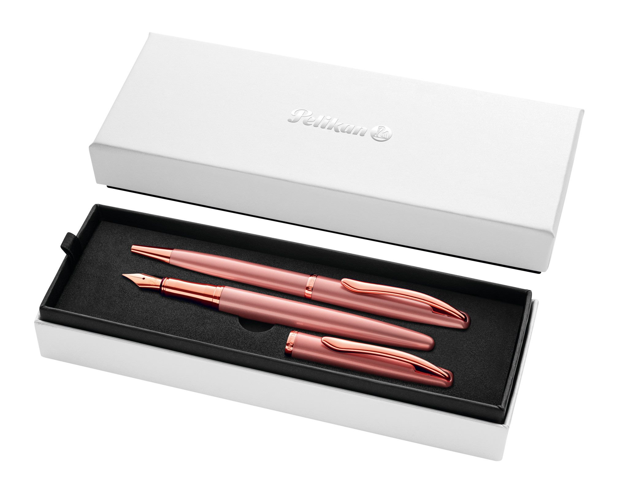 Pióro wieczne + długopis Jazz Noble Elegant Rose Pelikan