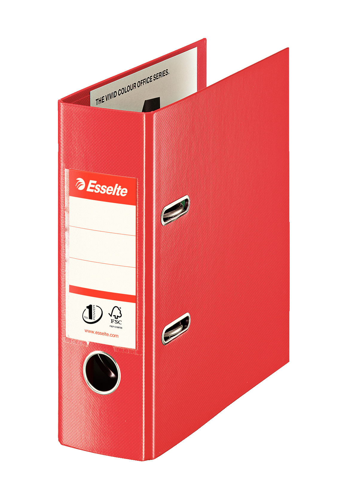 Segregator Esselte No.1 Vivida A5/75 czerwony