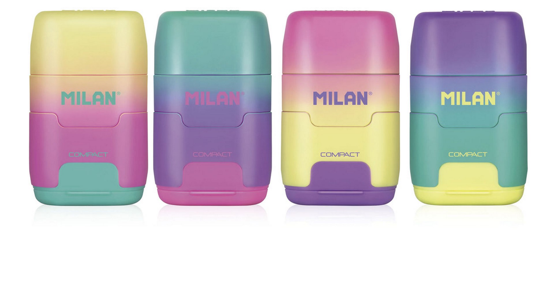 Temperówko-Gumka Compact Sunset Milan