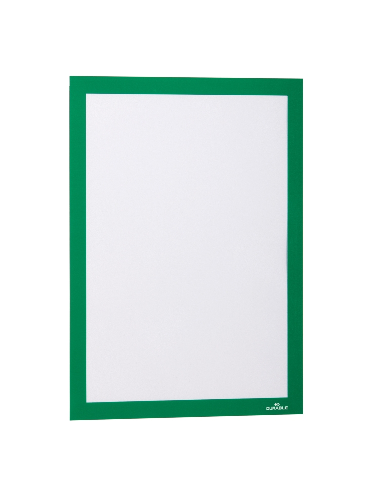 Ramka samoprzylepna A4/2szt. Durable zielona