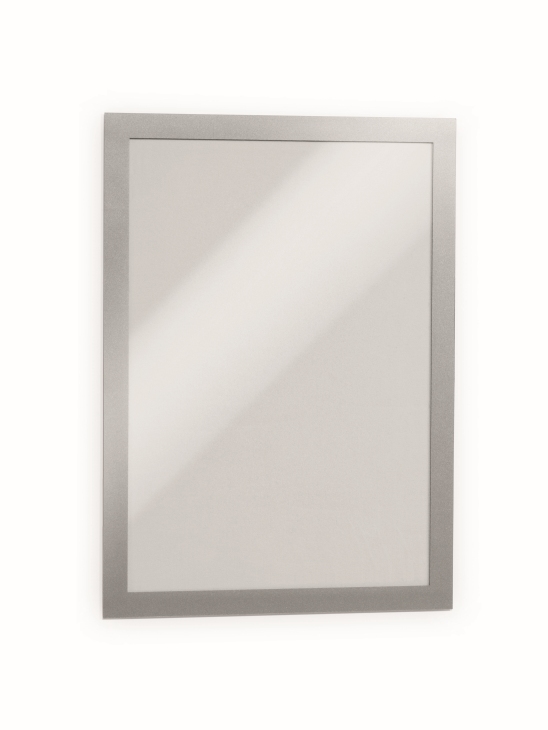 Ramka samoprzylepna A4 Durable Duraframe srebrna (2szt.)