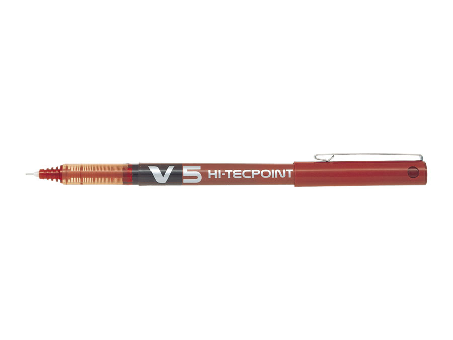 Cienkopis kulkowy V5 HI-TECPOINT Pilot czerwony