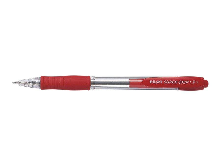 Długopis Super Grip czerwony Pilot