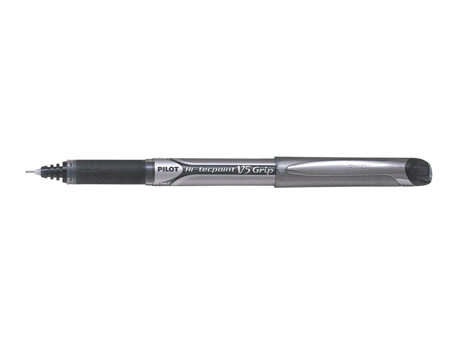 Cienkopis kulkowy V5 Grip Pilot czarny