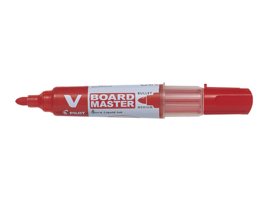Marker suchościeralny V Board Master czerwony Pilot