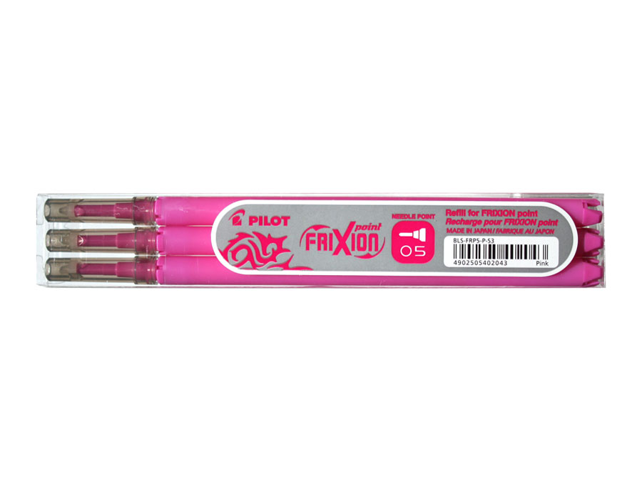 Wkład Frixion Point 0,5 mm. różowy (3 szt.) Pilot