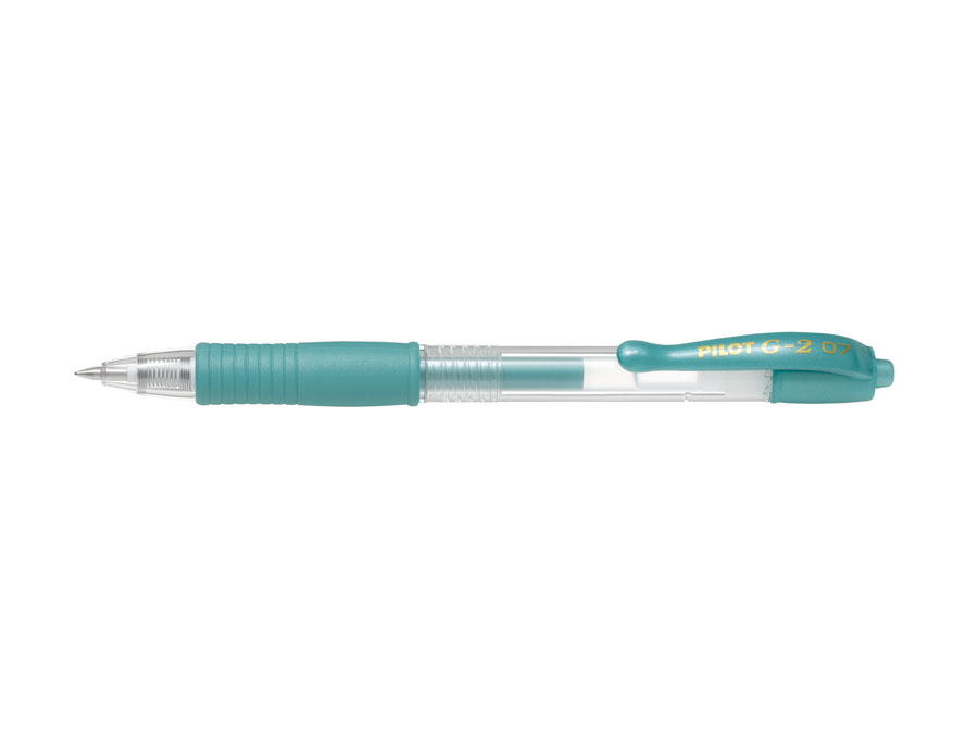 Długopis żelowy G2 metallic Pilot zielony