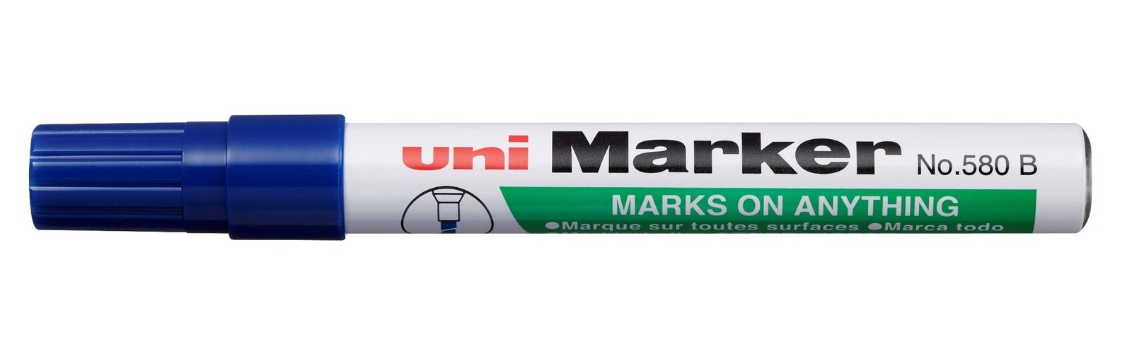 Marker Uni 580 niebieski