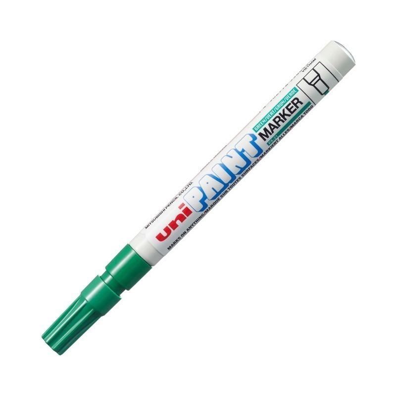 Marker olejowy Uni PX-21 zielony