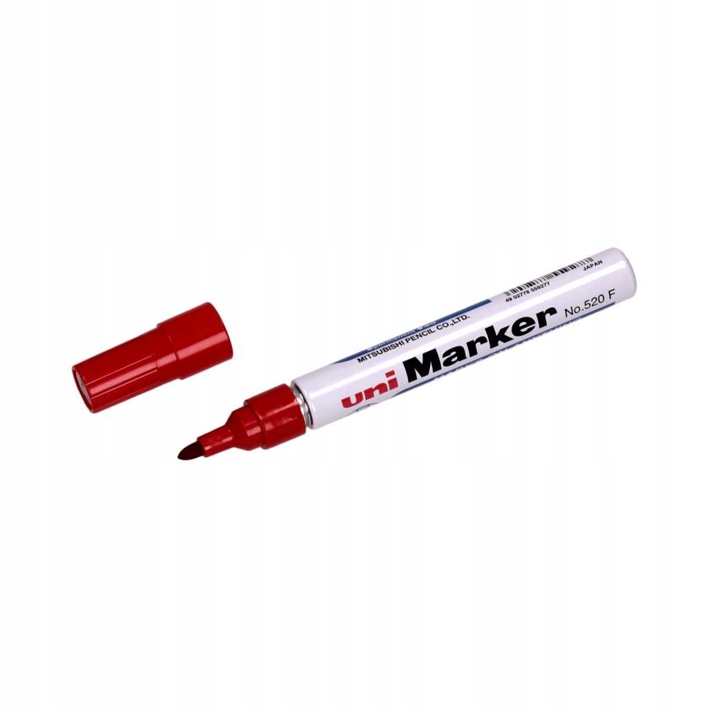 Marker Uni 520 czerwony
