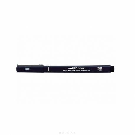 Cienkopis kreślarski Uni 0,1mm czerwony