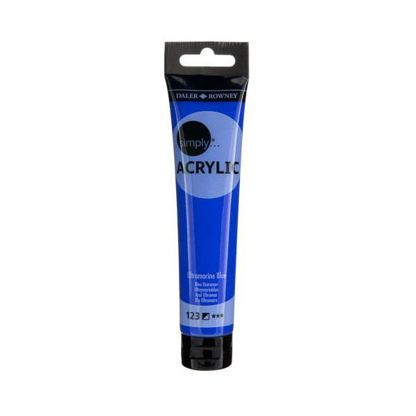Farba akryl. Simply Acrylic 75ml ultramaryna 126975123 FILA
