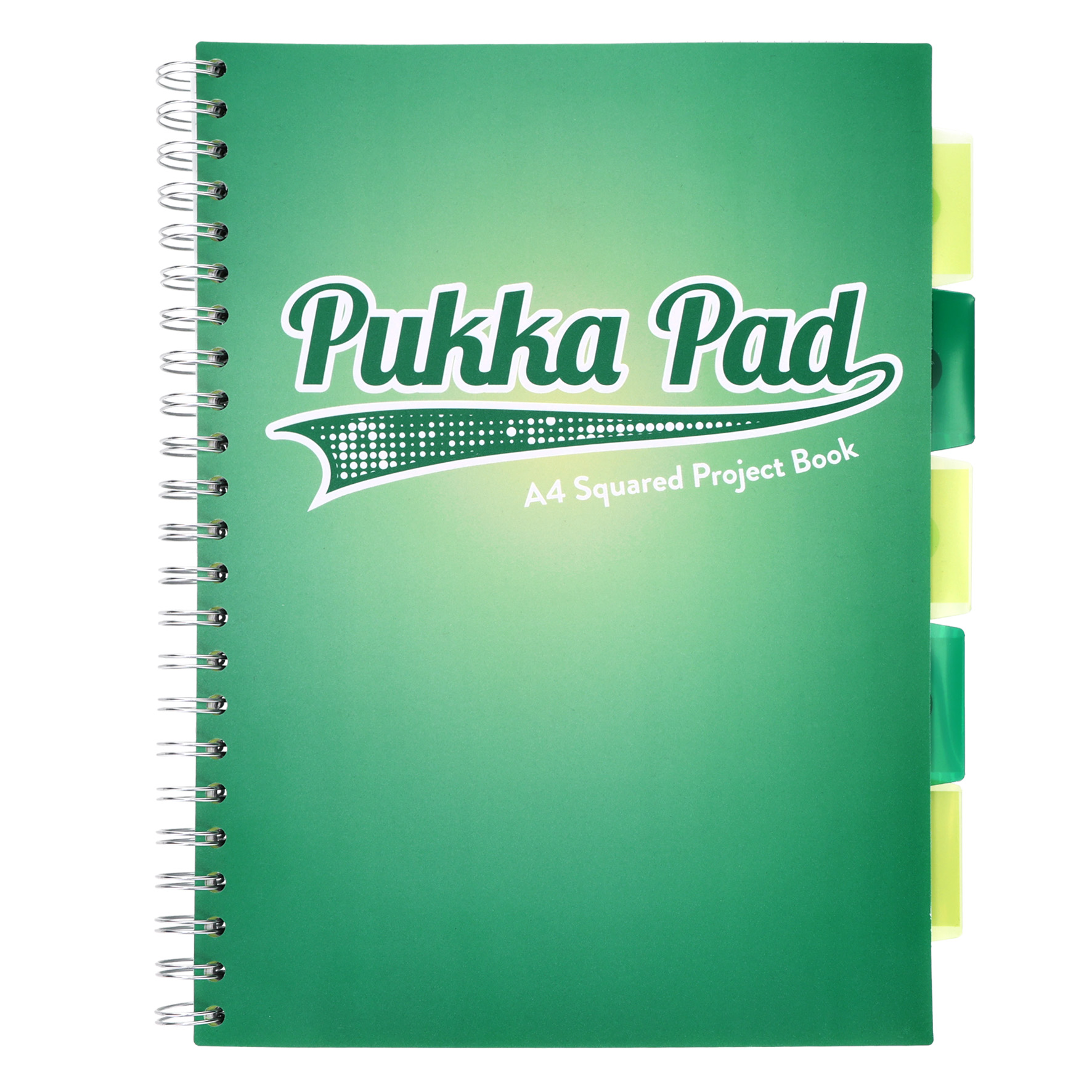 Kołozeszyt A4/100k. kr Project Book Dark Teal 80g Pukka Pad