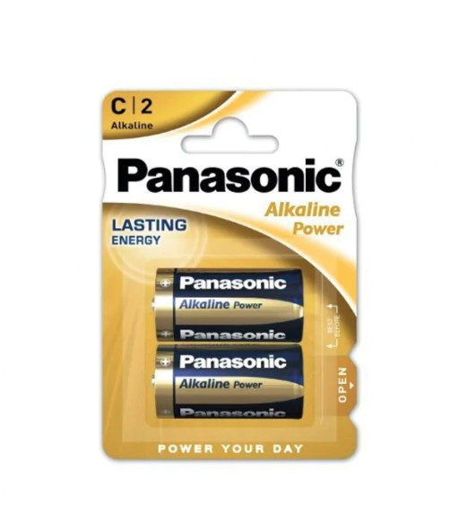 Bateria Panasonic alkaliczna LR14 (2) GOLS