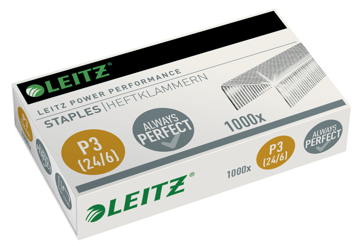 Zszywki 24/6 Leitz P3 Power Performance (1000 szt.)