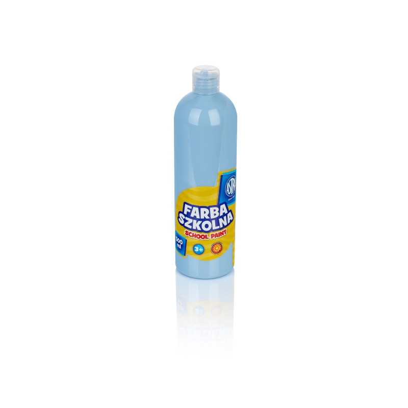 Farba szkolna Astra 500 ml błękitna