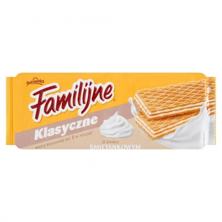 Wafle Familijne śmietankowe 180g