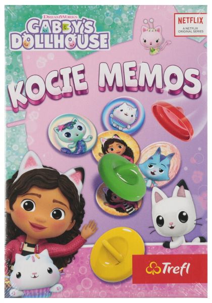 Gra podróżna Kocie memos Koci Domek Gabi 550720 Trefl