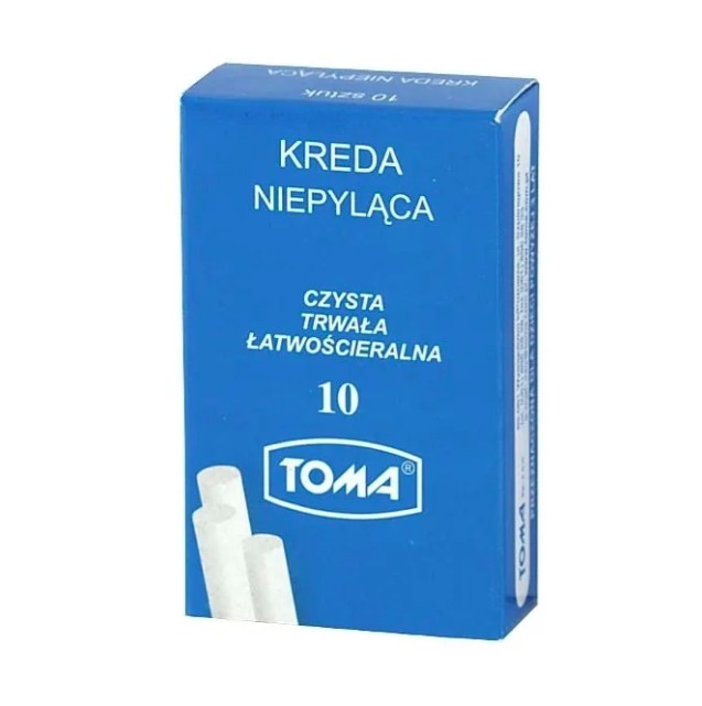 Kreda szkolna Toma 10szt. biała