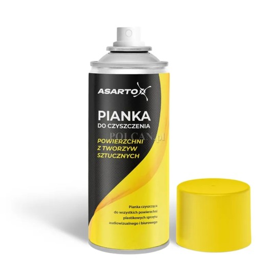 Pianka do plastiku / czyszczenia powierzchni z tworzyw sztucznych 400ml Asarto AS-AC102