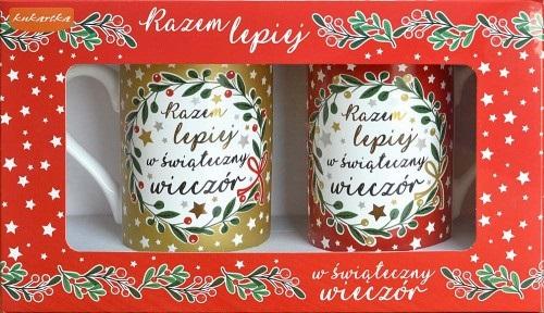 Kubek komplet świąteczny Q 973 BN Passion Cards