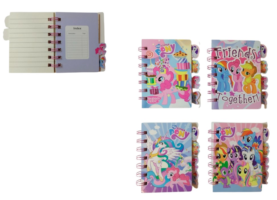 Notes na spirali A7 z registrami 103-8 MLP 903355 KTW