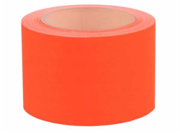 Naklejka cenowa "D" (5) bez nadruku fluor czerwona 40x30 Kal-Pack